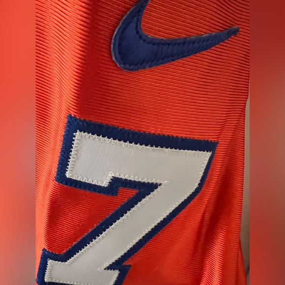 Nike Throwback John Elway Broncos Jersey, Orange/White, Size XXL, Pre-Owned - Picture 3 of 11